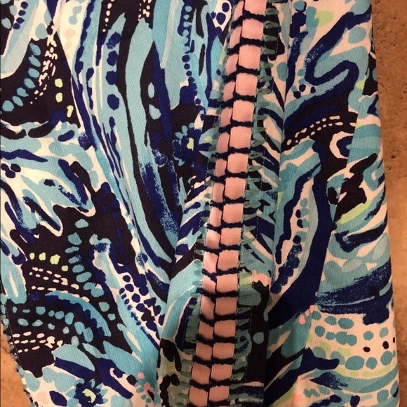 NWOT Blue Mila Shift Dress Lilly Pulitzer Sz 2 - Picture 6 of 8